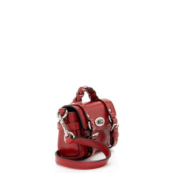 Mulberry Polished Buffalo Alexa Micro Crossbody - Picture 2 of 9